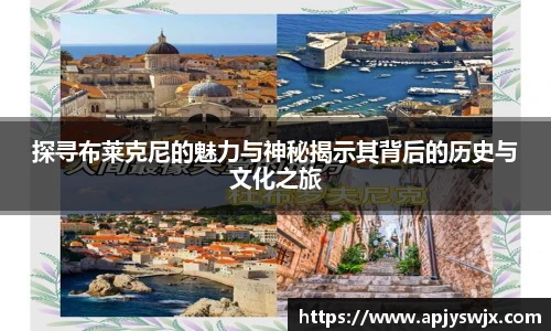 探寻布莱克尼的魅力与神秘揭示其背后的历史与文化之旅